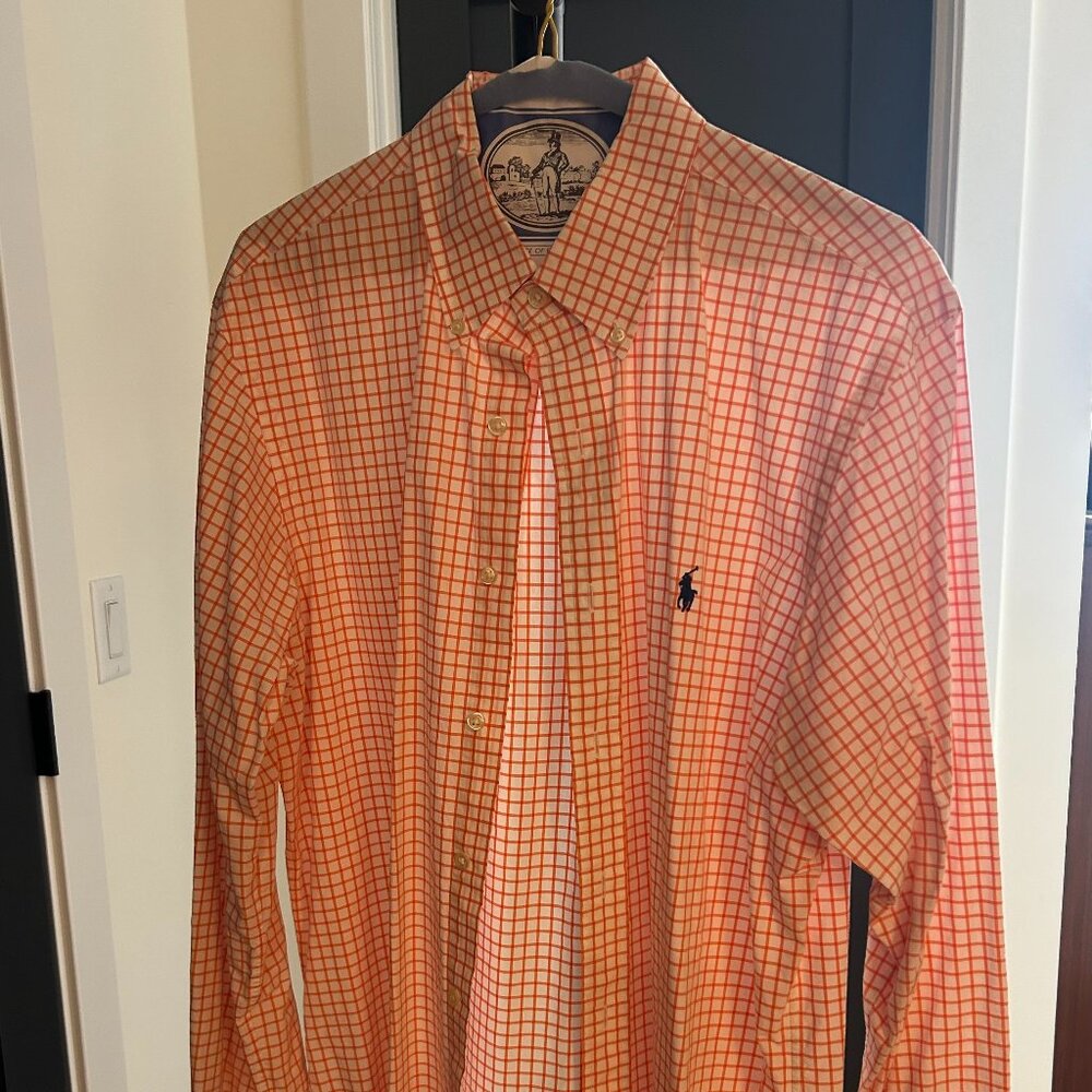 Polo Ralph Lauren Mens Button Down Shirt Size L